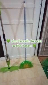 Alat Pel Semprotan Sapu Pembersih Lantai Microfiber Spray Mop