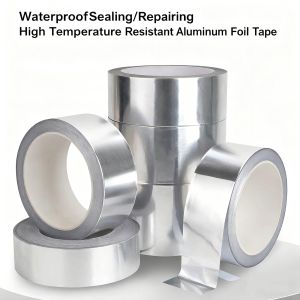 Aluminum Foil High-Temperature Tape Cooktop Self-Adhesive Greaseproof Anti-Mold Moisture-Proof Stickers For Countertops Kitchen