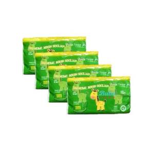 4 pcs Tisu TITI hijau 180 lembar 2ply - DAPAT EMPAT