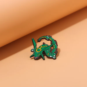 Anime Game Cute Cartoon Green Sky Pet Badge Brooch Dragon Cosplay Enamel Pin Backpack Clothing Accessories Jewelry Fans Gift