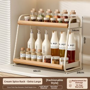 Multifunctional Spice Organizer 2 Tiers