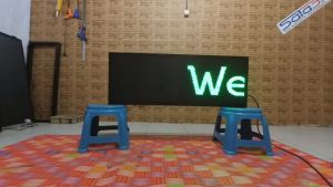 Running Text RGB Full Colour 40x100Cm Wifi P5 Indoor
