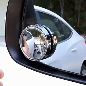 2PCS Car Waterproof Full-vision Adjustable Blind Spot Mirror Auto Round Glass Convex Mirror Car Rear