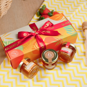 Honey With Joy (3 in 1) Raw Honey [Premium Honey Gift Set]