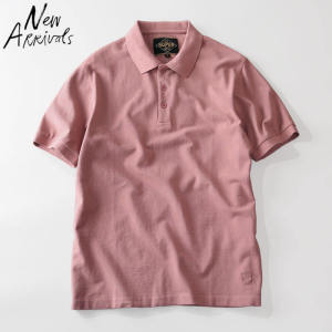 Áo Polo Tay Lửng Polo Cotton Chất Liệu Da Lộn Cổ Bẻ Màu Trơn Đơn Giản Tiệm Nhỏ Mixi