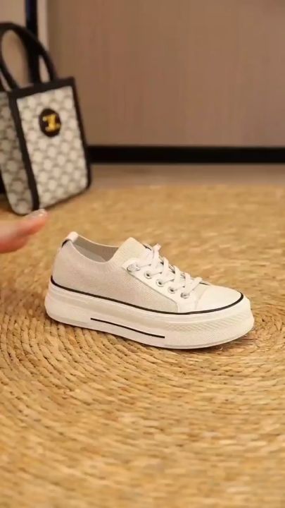 TZS Zenzy Sooyeon Canvas Sepatu Sneakers Wanita Sepatu Kanvas - Main Image