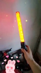 PRADO MALAYSIA 54CM Safety Baton Glow Stick LED Traffic Safety Vest Belt Baton Flash Warning Baton Light Stick Lampu Stik Trafik 指挥棒