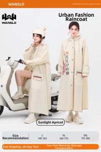WANSLO | Heavy Rain Protection Long Style Adult Raincoat