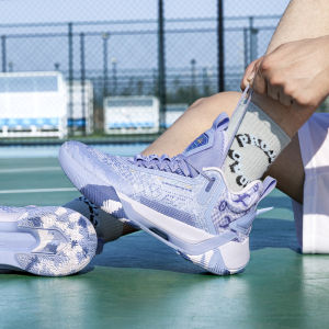 XTEP Mens Basketball Shoes 2025 Spring Summer Cloud 6 pro Shock Absorption Breathable Training Sports Shoes Low Top Synthetic Leather