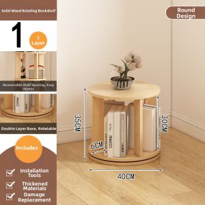 advocate | Rotating Bookshelf Wall-Mounted Free-Standing Corner Movable
