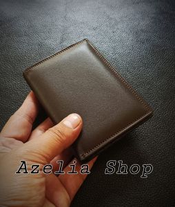 dompet kulit lipat mini pria wanita-minimalis
