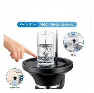 Pompa Galon Air Elektronik Dengan Tatakan Duduk / Rechargeable Water Dispenser Electric Pump