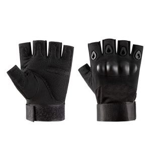 Hard Knuckle Half Finger Tactical Gloves Men Breathable Protective Gloves for Outdoor Airsoft Hunting Cycling