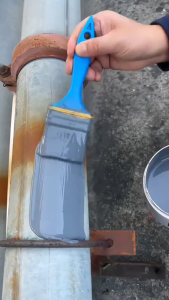 🔥Prevent rust for 80 years🔥anti rust paint for metal rust converter for metal 1KG with free brush 4 colors available primer paint for metal rust converter metal primer rust converting agent Rust converter black anti corrosion paint