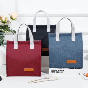 Lunch Bag Insulated Reusable Portable Lunch Bag for Adult Kids Large Lunch Box Container Leakproof Tote for Office Work School