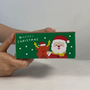 กล่องฝาชน Santa and Friends  Size - 00 : 20 ใบ : กล่องเทศกาลคริสมาสต์ PICK A BOX