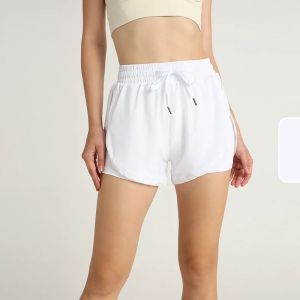 Women Sports Yoga Shorts Loose Athletic High Waist Quick Dry Breathable Double Layer Outdoor Recreational Running Yoga Shorts🚴