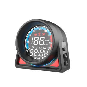 A430G GPS Head Up Display Auto HUD Car Gauge Speedometer With Compass Clock Drive Distance Security Alarm Electronic Accessories