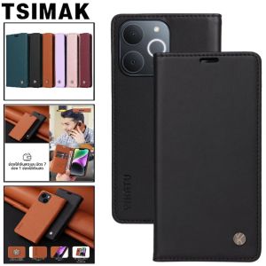 เคสสำหรับ Realme Note 70T เคสโทรศัพท์ Realme Note 70 T เคส Narzo 80 Lite 4G ฝาพับหนังแบบธุรกิจ แม่เหล็กแข็งแรง พร้อมช่องใส่บัตร