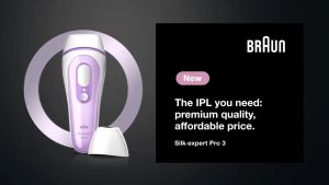 Máy Triệt Lông Vĩnh Viễn Cao Cấp Braun Silk-Expert Pro 3