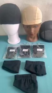Breathable Wig Mesh Cap for Making WigsStretchable Wig Weaving Cap in BlackS/M/L Comfortable Wig CapsWig Accessories Supplies