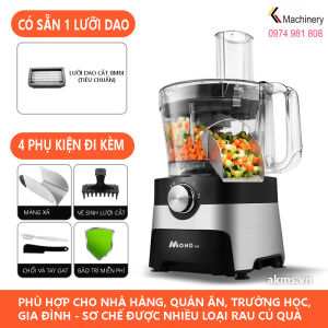 Máy thái rau củ đa năng 5 in 1 model MDQ20 công suất 600W năng suất 120kg/giờ