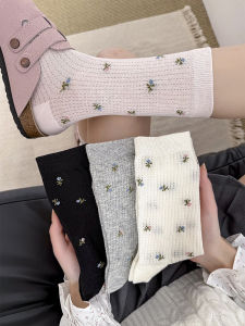 JIFANPAUL | Floral Mesh Breathable Sweet Girls Socks
