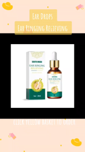 Ear Ringing Relieving Ear Drops Treatment Tinnitus Deafness Drops Infection Treatment Ear Ache Oil