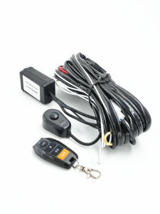 Car Remote Control Flashing Wire Switch LED Bar Work Light Independent Wire Control 12V 24V Universal Switch Automotive Parts