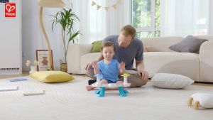 GM Kids (ของแท้เยอรมัน พร้อมส่ง 1 - 5 ขวบ) ของเล่นดนตรีเด็ก กลองเด็ก Baby Einstein Together Drum Drums (Hape) HP0002