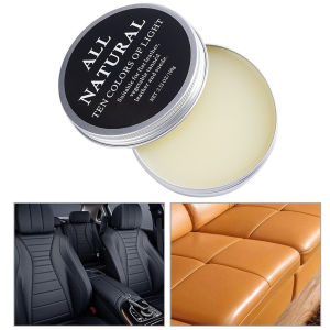100G Leather Wax Care Sepatu Jaket Bag Semir Sepatu Leather Balsam Balm