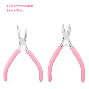 Permanent Clasp Open Jump Rings for Jewelry Making and Bracelet Repair DIY Jewelry Accessories Wire CuttersPliers