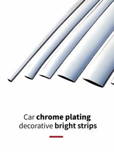 15 Meter List Chrome Mobil Universal Kaca Sill Pintu Bemper