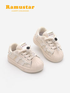 Soft Bottom Baby Shoes Boys Girls Walking Shoes Spring Autumn Casual Pure Color Anti-Slip Rubber Outsole Lightweight Super Fibre Upper