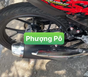 ⚡️FREESHIP⚡️ Pô tăng móc ấm kèm cổ tăng 2 khúc cho Raider xăng cơ -FI / Satria