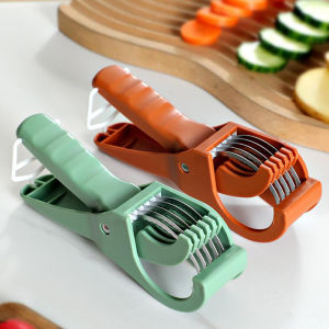 HUXUAN | Multifunctional Stainless Steel Slicer Fruit Vegetable Cutter for Kitchen Tools