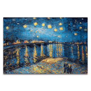 BILIBILI | Acrylic Paint By Numbers Famous Painting Style Numbers on Canvas Coloring By Number for Adults Paint Digital Art