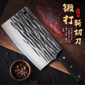 มีดทำครัว เสริมสวยมีดแล่ เสริมสวยมีดหั่นหมู เสริมสวยมีดปังตอสับกระดูก สแตนเลสคุณภาพดี มีดสไตล์ญี่ปุ่น มีดอเนกประสงค์-137