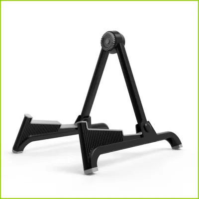 Foldable Guitar Stand - A Frame Floor Universal ABS for Acoustic Classical Guitar Electric Bass Guitars Banjo Ukulele Portable