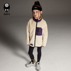 แจ็คเก็ตขนแกะ Jokii Trendy Brand Kids Clothes Lighthouse สำหรับเด็กชายและเด็กหญิง ฤดูใบไม้ร่วง/ฤดูหนาว เสื้อผ้าเด็ก แจ็คเก็ตขนแกะ