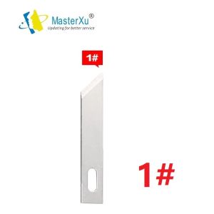 HISEECON JABE UD828 CPU Blade Aluminum Alloy Handle Set Ultra Thin Phone BGA IC Chip Remover Stainless Steel Motherboard Repair