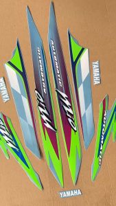 STRIPING STICKER Yamaha Mio 2003 2004 Biru Muda Telur Asin List Hijau Fullset