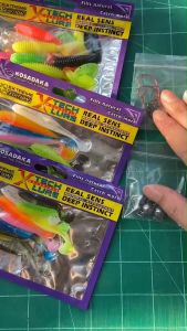 ชุดปลายาง ทรงสลิม เท็กซัส หัวจิ๊ก เหยื่อปลอม เหยื่อตกปลา เหยื่อยาง เหยื่อตกปลากระสูบ เหยื่อตกปลากระพง เหยื่อตกปลาช่อน Tex