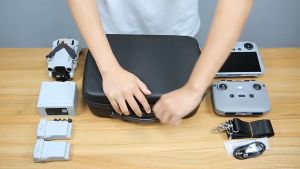 Tas Handbag Hardcase Drone untuk DJI Mavic Mini 3 / 3 PRO Remote DJI RC / DJI RC-N1 Hard Case Storage Bag