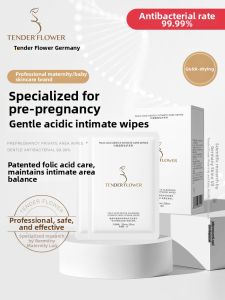 TENDERFLOWER | Pregnancy Preparation Private Care Wipes