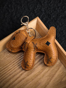 Cute Versatile Dog Basket Bag Charm High-End Feeling Female Model Bookbag Doll Keychain Bag Accessories Summer 2025