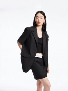 Vero Moda | Versatile Pure Color Short Sleeve Blazer