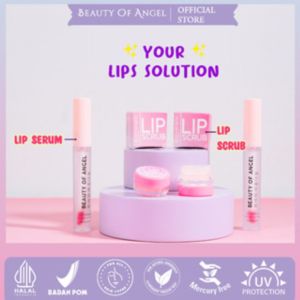 Melembabkan Bibir Kering Dengan Lip Scrub & Lip Serum