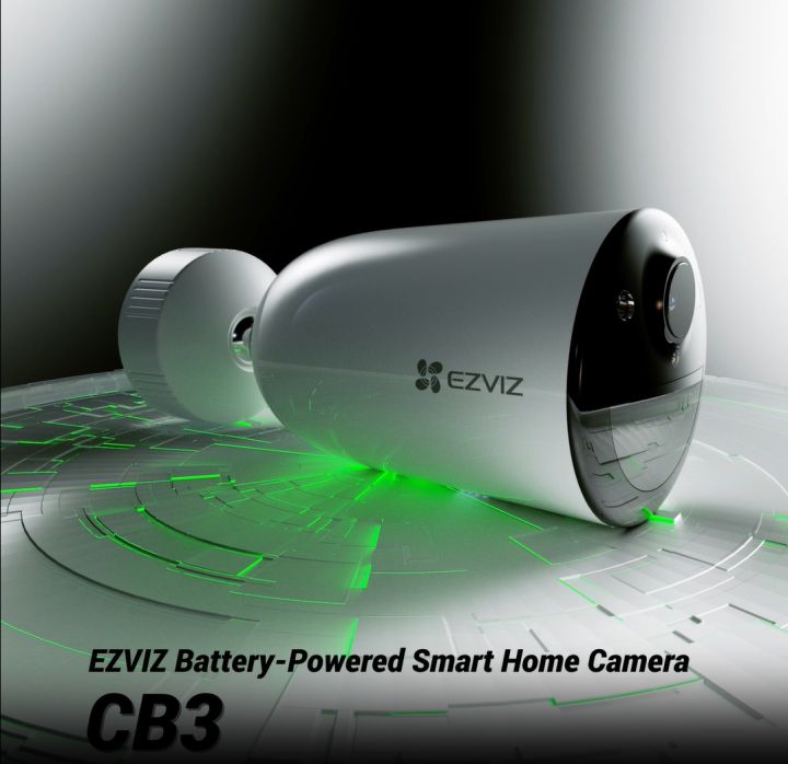 EZVIZ CB3 HD 1080P CCTV Camera connect cellphone IP security Camera Outdoor  Waterproof 5200mAh cctv battery operated