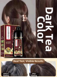 QIAOCHONG | Natural Non-irritating Home Use Hair Dye Black Tea